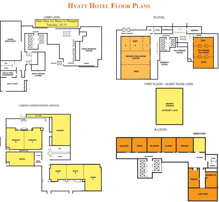 Hyatt Floor Maps