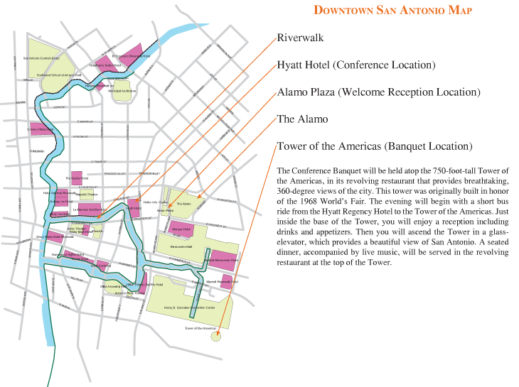 Riverwalk  Map